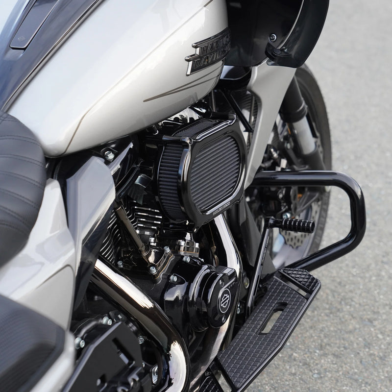ARLEN NESS Stage 2 Oval Air Cleaner Kit - All Black - Harley-Davidson '99-'17 - 600-174