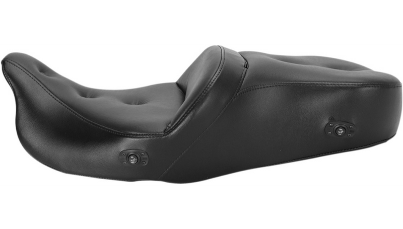SADDLEMEN Heated Pillow Top Roadsofa™ Seat FL '08-'23 HD Touring - Street/ Road/ Electra - 808-07B-181HCT - PartsOutlet.com.au