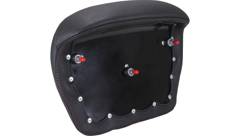 MUSTANG Chopped Tour-Pak? Pad - Dark Cherry Stitching - FLH/FLT '23-'25 - 88440DC