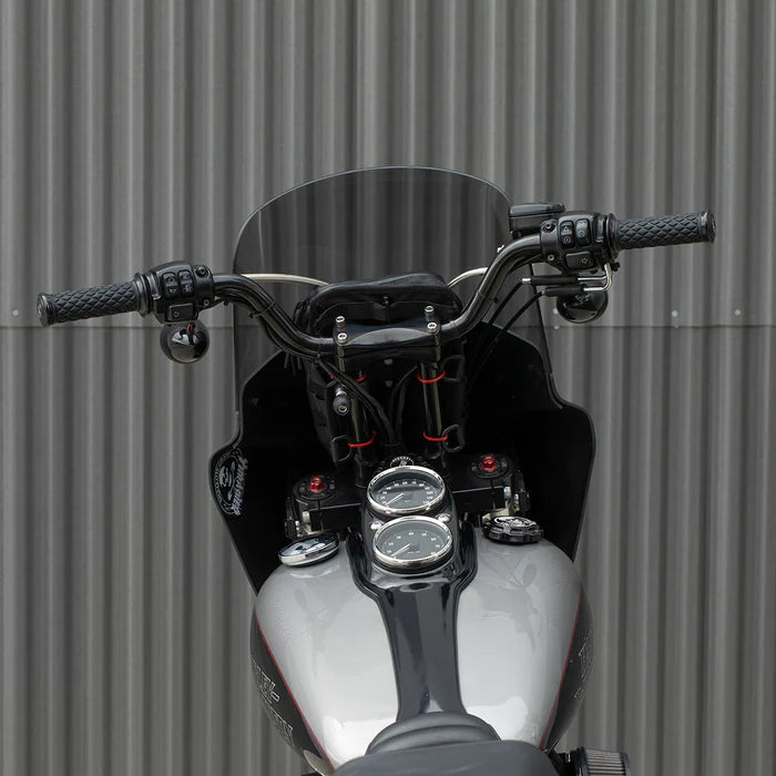 BILTWELL Grips - Alumicore - Dual Cable - Black 6604-201-01 - PartsOutlet.com.au