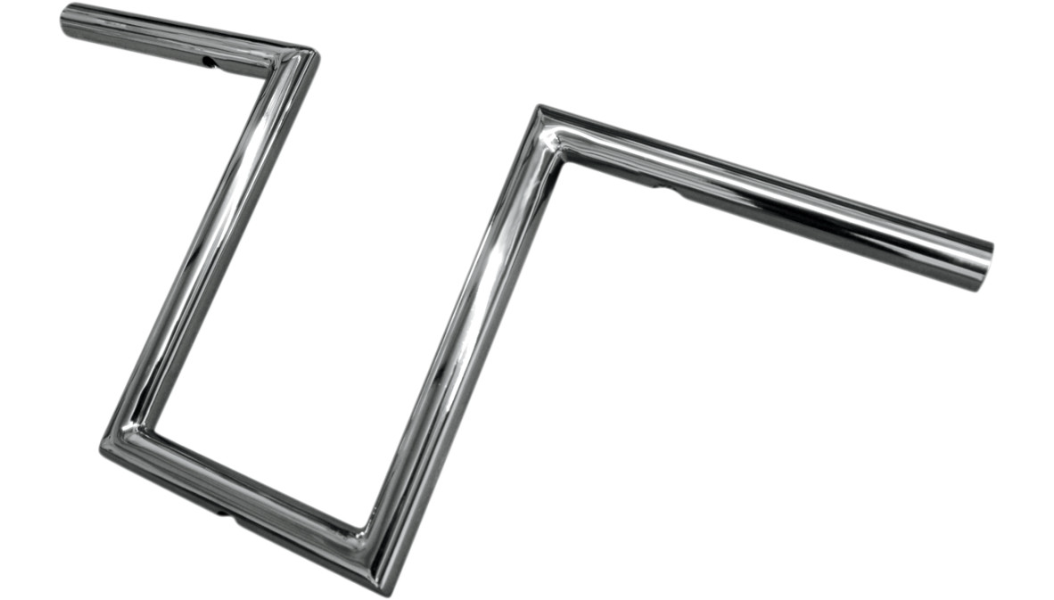 LA CHOPPERS 1" NARROW Z-BARS 10" RISE CHROME UNIVERSAL - LA-7380-10