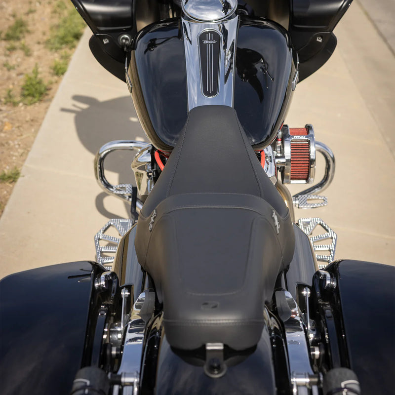 SADDLEMEN Thrashin ' Pro Series Seat - Smooth - FLH/FLT '08-'23 - TS80807
