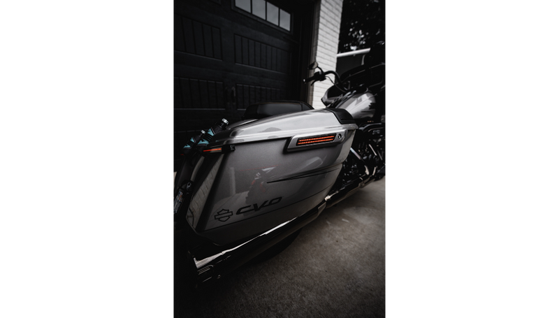 CUSTOM DYNAMICS LED Latch Lights - Saddlebag - Smoke Lens - FL '23-'25 - CD-LATCH-23-S