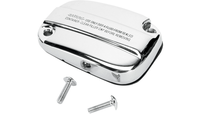 DRAG SPECIALTIES Master Cylinder Cover - Harley-Davidson 2008-2023 - Front 76782 - PartsOutlet.com.au