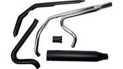 KHROME WERKS 2:1 Outlaw Exhaust System - Black - FL 2009-2016 - 200785 - PartsOutlet.com.au