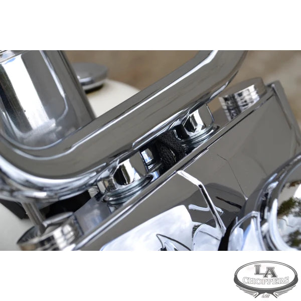 LA CHOPPERS 1 1/2" TREE HUGGER APE HANGER BARS 19" CHROME HD - LA-7375-19