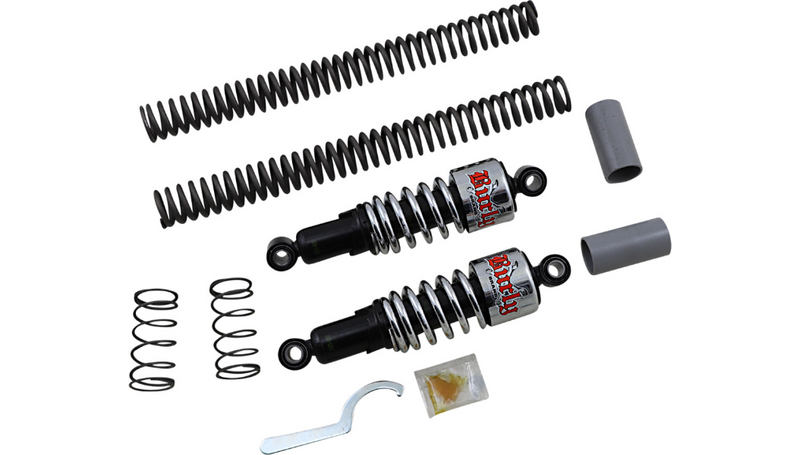 BURLY BRAND Suspension Kit - Slammer - Chrome - '06 - '17 FXD B28-1003 - PartsOutlet.com.au