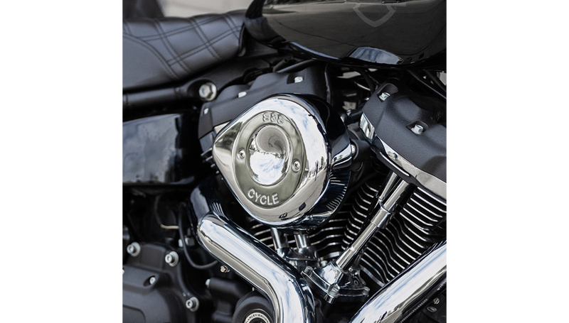 S&S CYCLE Teardrop Air Cleaner Cover in Chrome for all Stealth Applications - 170-0530 - PartsOutlet.com.au