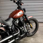 BILTWELL Mushman Step Footpegs - Black - Softail '18+ - 7002-201-03 - PartsOutlet.com.au