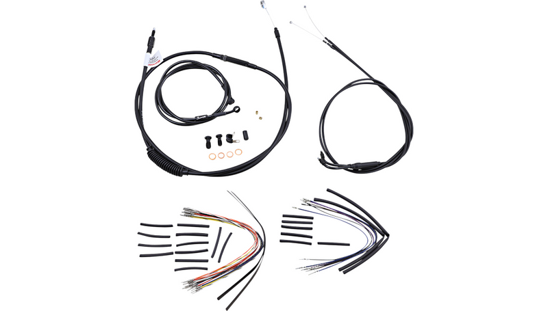 BURLY BRAND Control Kit - 18" Ape Hanger Handlebars - Softail '00-'06 - B30-1019