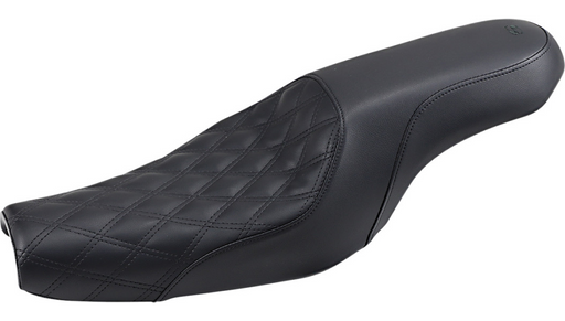 SADDLEMEN Profiler Seat - Lattice Stitched - Sportster XL '04-'20 807-11-149 - PartsOutlet.com.au