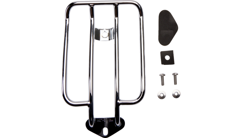 MOTHERWELL Luggage Rack - Chrome - XL '04-'24 - MWL-216-CH