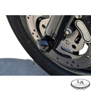 LA CHOPPERS AXLE CAPS-DOME BLACK FOR HD - LA-7810-00B - PartsOutlet.com.au