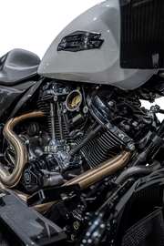 SLYFOX Pushrod Covers - Carbon Fiber - M8 1012-PCXC