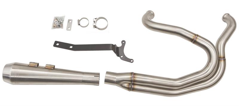 BASSANI XHAUST Road Rage 3 Exhaust - Stainless Steel - '84-'00 FXR - 1FXRSS - PartsOutlet.com.au