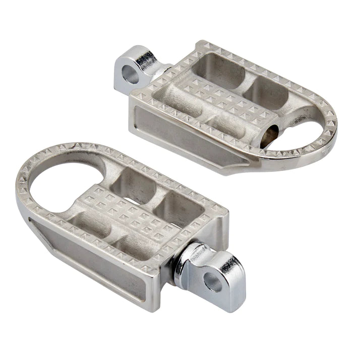 BILTWELL Mushman Footpegs - Polished 7002-302-01 - PartsOutlet.com.au