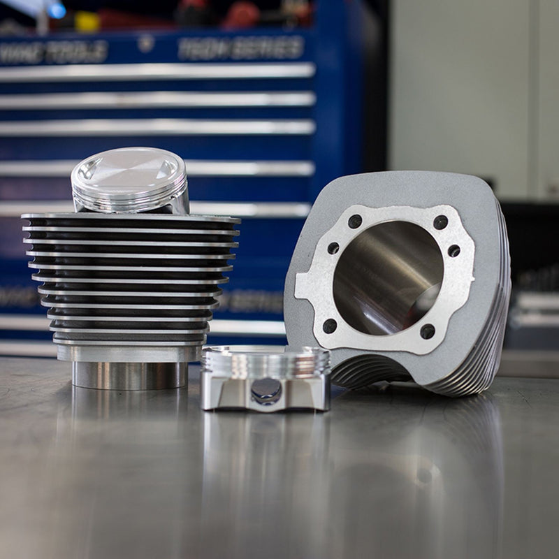 S&S CYCLE 100" Sidewinder Big Bore Kit for '99-'06 HD® Big Twin Models - Silver - 910-0642