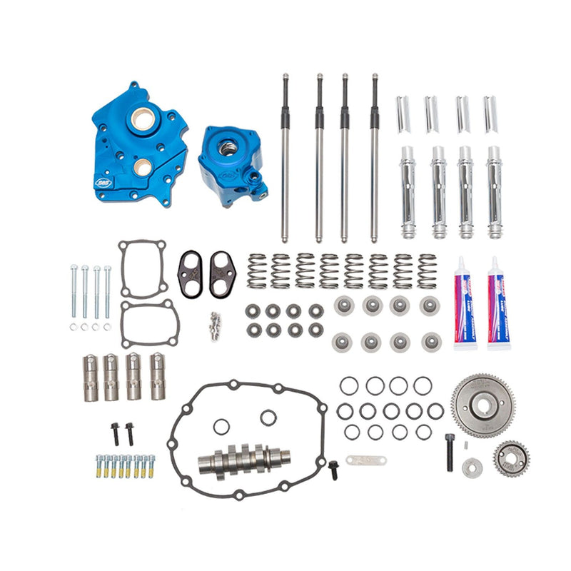 S&S CYCLE Gear Drive 550G Cam Chest Kit with Chrome Pushrod Tubes for Oil Cooled 2017-up M8 Models 310-1083A - PartsOutlet.com.au