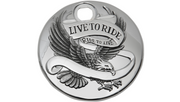 DRAG SPECIALTIES Live to Ride Console Door - Harley-Davidson 1992-2007 - Chrome T22-0150CA - PartsOutlet.com.au