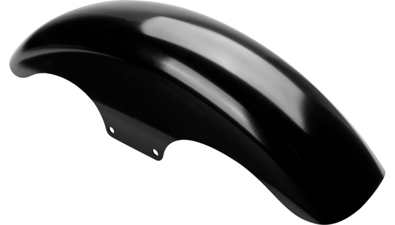 KLOCK WERKS Top Hat Fender Kit - w/ Satin Blocks - Steel - 19" - Softail '18-'23 - KWF-02-0495