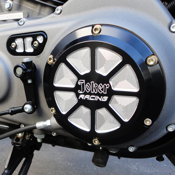 JOKER MACHINE Derby Cover - Black - Joker Racing - '04-'22 XL - 10-692B - PartsOutlet.com.au