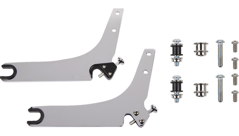 COBRA Backrest Kit - 14" - Chrome - '18-'19 Softail - 602-2046