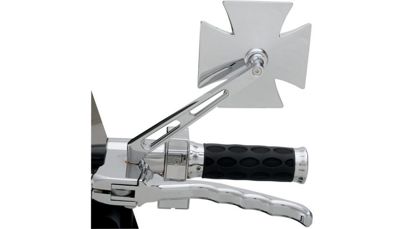 DRAG SPECIALTIES Maltese Mirror - Air Stem 60-6009-BC - PartsOutlet.com.au