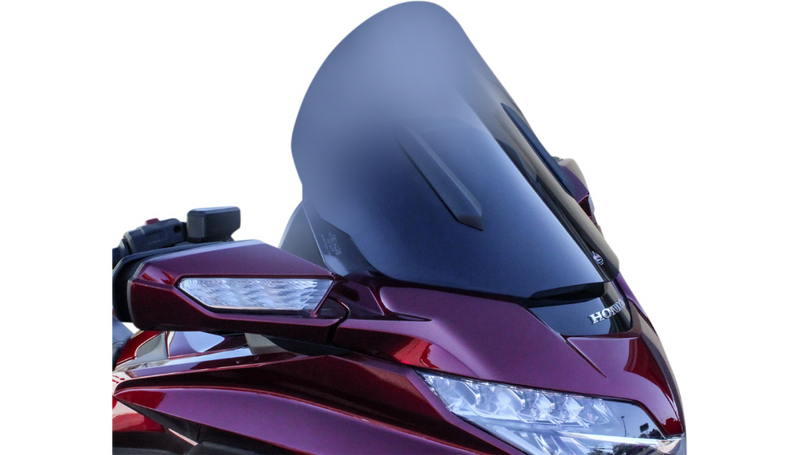 KLOCK WERKS Flare Windshield - 18" - Dark Smoke - Honda GL1800 '18-'25 - KWW-06-0559