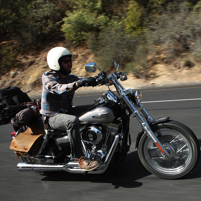 BILTWELL Handlebar - Tracker - TBW & Slotted - Chrome 6007-1057 - PartsOutlet.com.au
