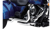 COBRA Powerport Dual Headpipes - '10-'16 FL Chrome 6254 - PartsOutlet.com.au