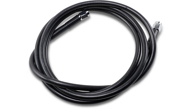DRAG SPECIALTIES Universal Brake Line - Black - 66" - 866-BLK