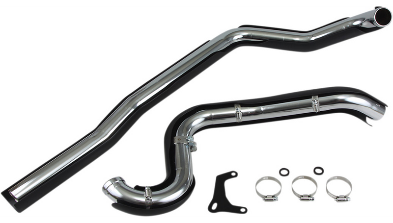 COBRA True Dual Headpipes - Black - '95-'06 FL 6250RB - PartsOutlet.com.au