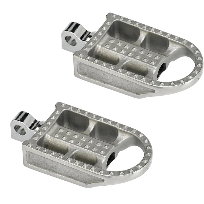 BILTWELL Mushman Footpegs - Polished 7002-302-01 - PartsOutlet.com.au