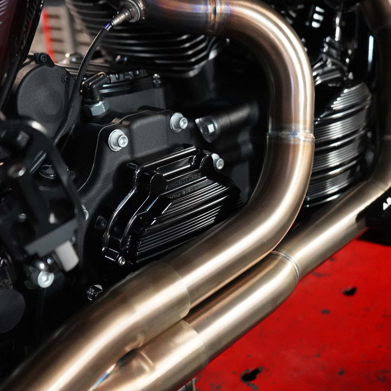 ARLEN NESS 10-GAUGE® TRANSMISSION SIDE COVERS, ALL BLACK - CABLE - 03-814 - PartsOutlet.com.au