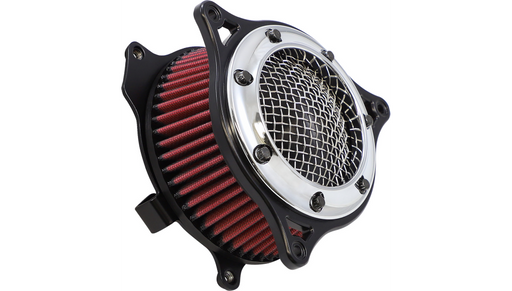 COBRA RPT Air Intake Kit - '04-'22 XL Chrome/Black 606-0103-05CBSB - PartsOutlet.com.au