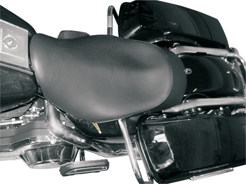 DANNY GRAY Buttcrack Solo Seat - Black - FLHR '97-'07 - 20-403 - PartsOutlet.com.au