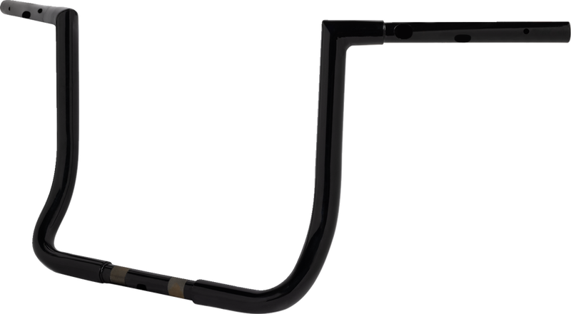 LA CHOPPERS Pre-Wired Twin Peaks Handlebar - 1-1/4" x 14" - Black LA-7367-14BW