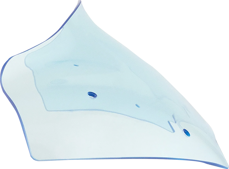 KLOCK WERKS Kolor Flare* Sport Windshield - 8" - Blue Ice KWW-01-0754