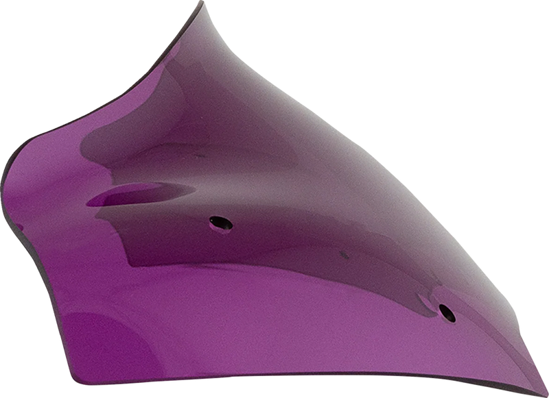 KLOCK WERKS Kolor Flare* Sport Windshield - 8" - Purple - FLTR KWW-01-0760