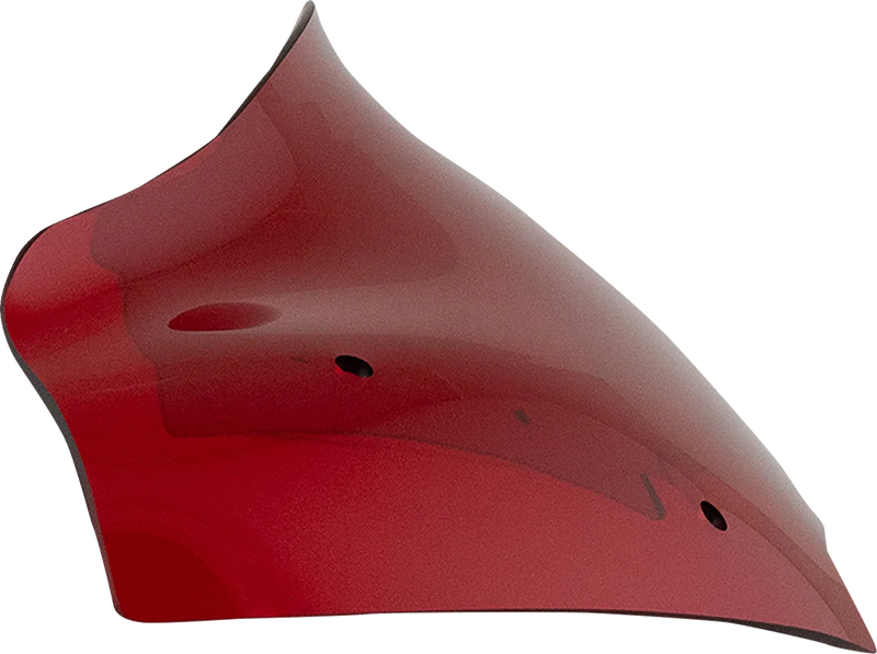 KLOCK WERKS Kolor Flare* Sport Windshield - 8" - Red - FLTR KWW-01-0755