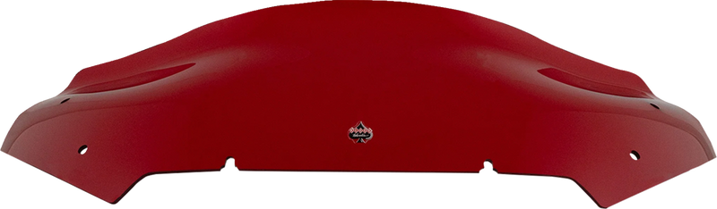 KLOCK WERKS Kolor Flare* Sport Windshield - 8" - Red - FLTR KWW-01-0755