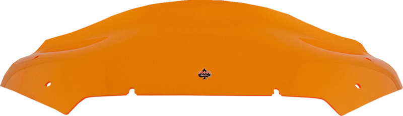 KLOCK WERKS Kolor Flare* Sport Windshield - 8" - Orange - FLTR KWW-01-0756