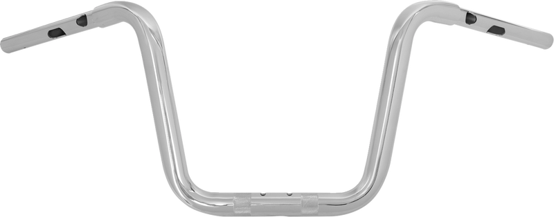 LA CHOPPERS Handlebar - Twin Round - 1-1/4" x 10" - Chrome LA-7348-10
