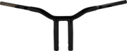 LA CHOPPERS One-Piece Kage Fighter Handlebar - Pullback - 10" x 1-1/4" - Black LA-7369-10B