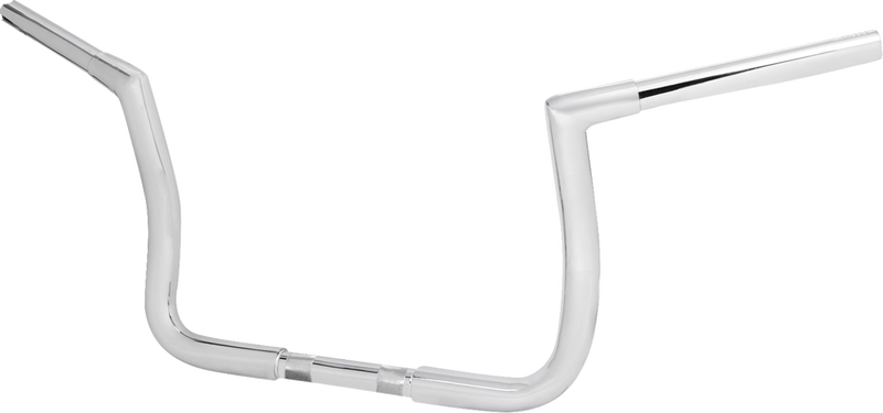 LA CHOPPERS Pre-Wired Twin Peaks Handlebar - 1-1/4" x 10" - Chrome LA-7361-10W