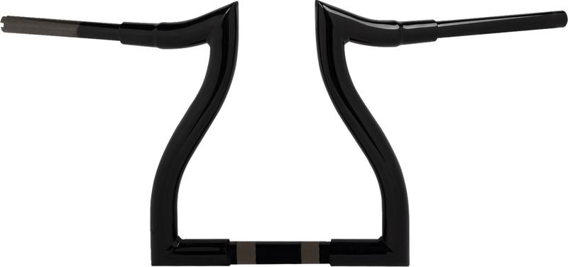LA CHOPPERS Pre-Wired Hammerhead Handlebar - 12" - Black LA-7316-12BW
