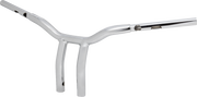 LA CHOPPERS One-Piece Kage Fighter Handlebar - Pullback - 10" x 1-1/4" - Chrome LA-7369-10
