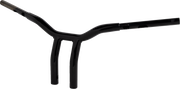 LA CHOPPERS One-Piece Kage Fighter Handlebar - Pullback - 10" x 1-1/4" - Black LA-7369-10B