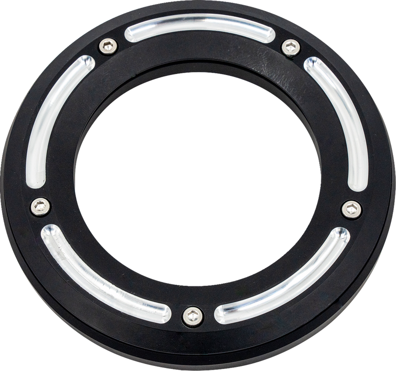 TRASK Assault Derby Cover - Reverse Cut - Softail TM-0042RC