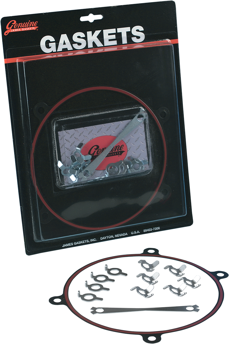 JAMES GASKET Crankcase Saver Kit - Rubber Coated Metal - Harley-Davidson '70-'06 - JGI-11125-XM